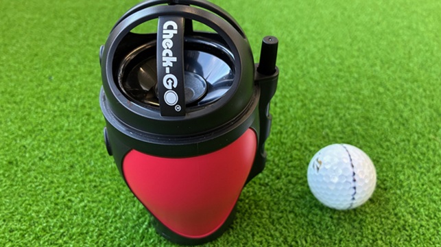 スコアアップの特効薬があった！！　チェック・ゴーの重心ラインでしっかりと狙いを定めよう！